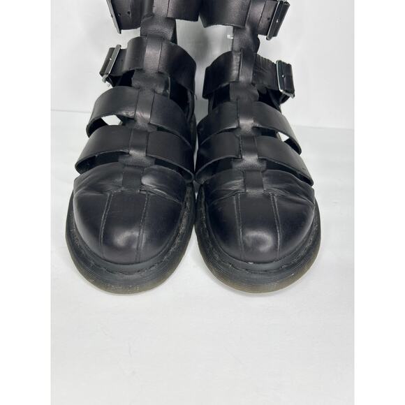 DR MARTENS MENS ANKLE STRAP GERALDO SANDALS, SIZE 10 - Picture 3 of 8